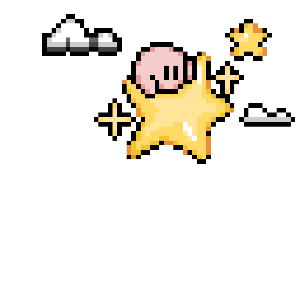 Kirby flying