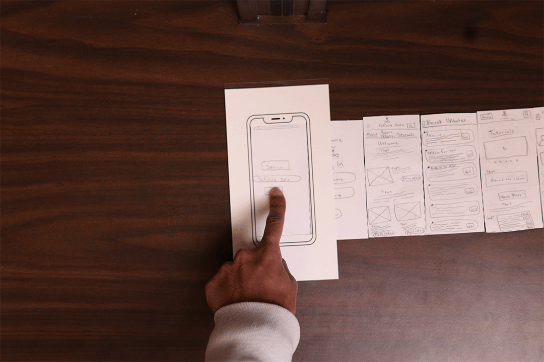 clear is kind paper protoype animation.